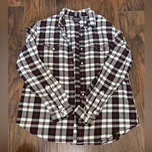 Polo Ralph Lauren Plaid button up flannel size XL